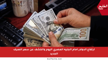 ارتفاع الدولار أمام الجنيه المصري اليوم والكشف عن سعر الصرف الجديد